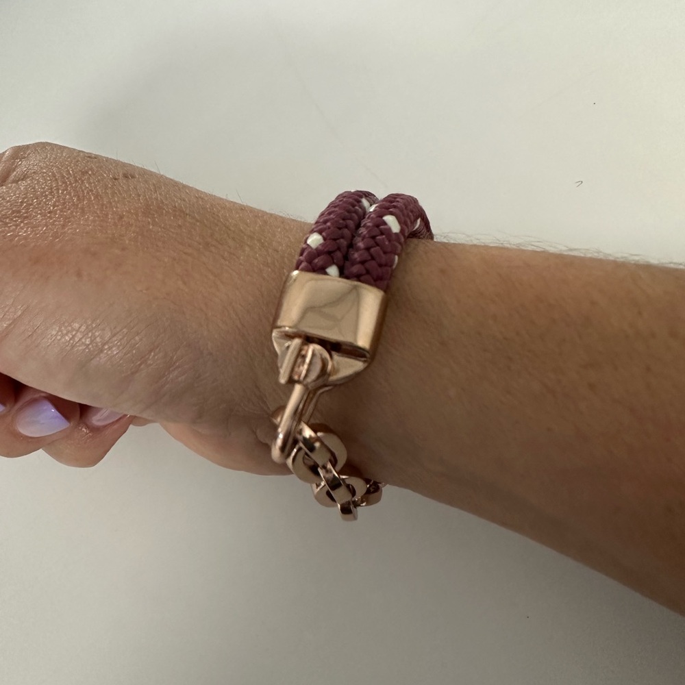 Sleek Miansai Rose gold Charm Bracelet with Intricate Detailing - Picture 3 of 8